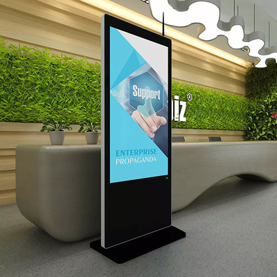 Macchina d'ordinazione self-service del touch screen dell'hotel del chiosco di controllo automatico del pavimento