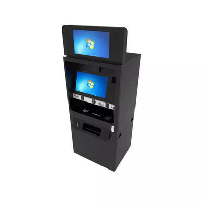 Bancomat ATM a schermo singolo da 128 GB nei sistemi di traffico delle banche