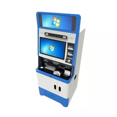Bancomat ATM a schermo singolo da 128 GB nei sistemi di traffico delle banche