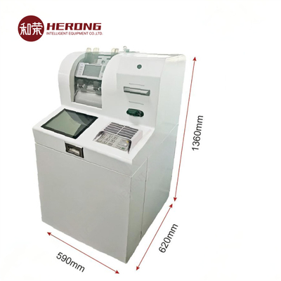 16 GB di memoria Smart Cash Deposit Machine Automatic Banknote Deposit Machine