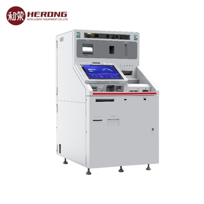 850 mm di larghezza Smart Teller Machine Lobby STM 19 Inch Financial Equipment