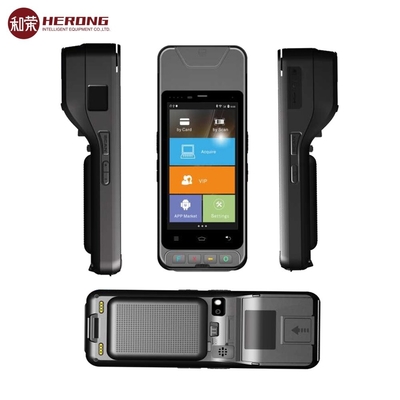 DDR3 Portable POS Terminal Android 8.1 Long Zebra 2D Scanner Batteria Tempo di lavoro > 8 ore