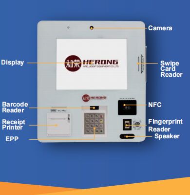 KIOSK-K06W senza contanti, facile da usare, ad alta intelligenza