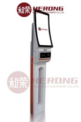 Chiosco Self-Service Senza Contanti da 23,6 pollici con Touch Screen, Design Modulare e Fotocamera con Riconoscimento Facciale