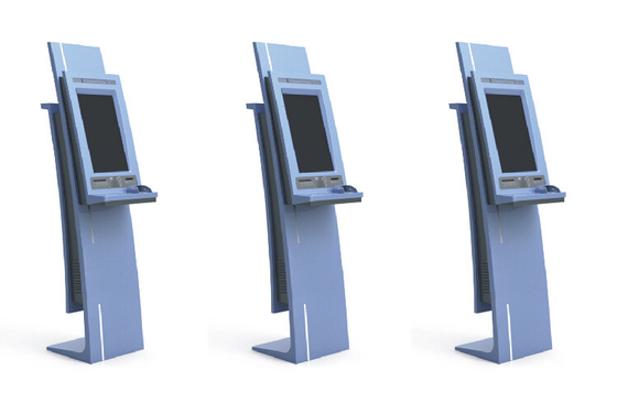 Il chiosco self service dell'hotel dell'OEM controlla il sistema con il terminale di pagamento con carta di credito