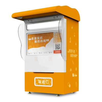 Distributore automatico intelligente moderno della farmacia dell'OEM 24 ore dei contanti di chiosco del accettore