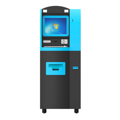 Macchina del deposito in contanti di BANCOMAT di self service che conta chiosco con 17" schermo attivabile al tatto LCD