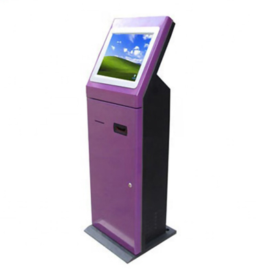 Contanti all'aperto Accepter del chiosco di pagamento del touch screen di SAW/IR