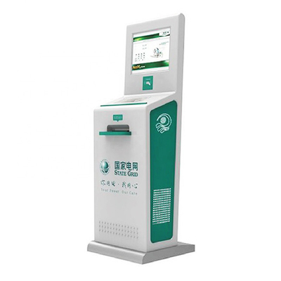 Macchina dell'aeroporto del chiosco self service del biglietto della carta del trasporto