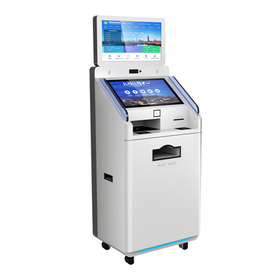 Stampatore terminale Pos Location del lettore di codice di Qr della portachiave del metallo della gestione della costruzione di pagamento ufficiale del chiosco self service