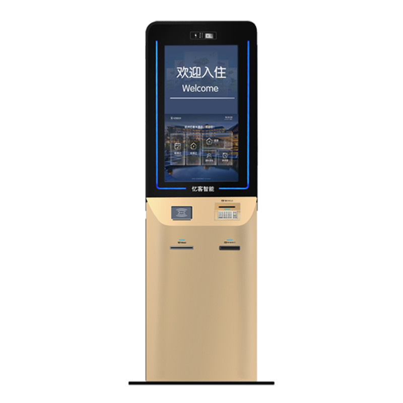 Chiosco self-service per hotel check-in/out OR ristorante ordine cibo macchina conveniente