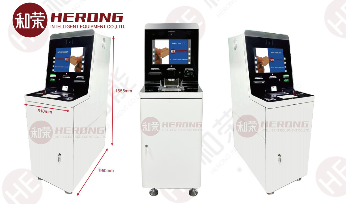 Medium-sized High Security Lobby CRM Money Counter ATM System Cash Recycling Machine C03L