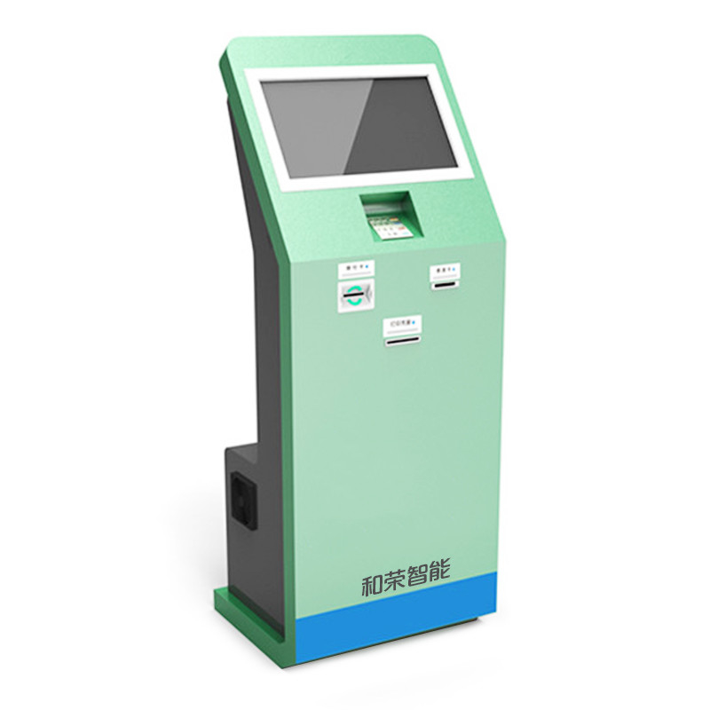 Il self service su ordinazione controlla nell'hotel del chiosco con la stampante termica della ricevuta del monitor di tocco