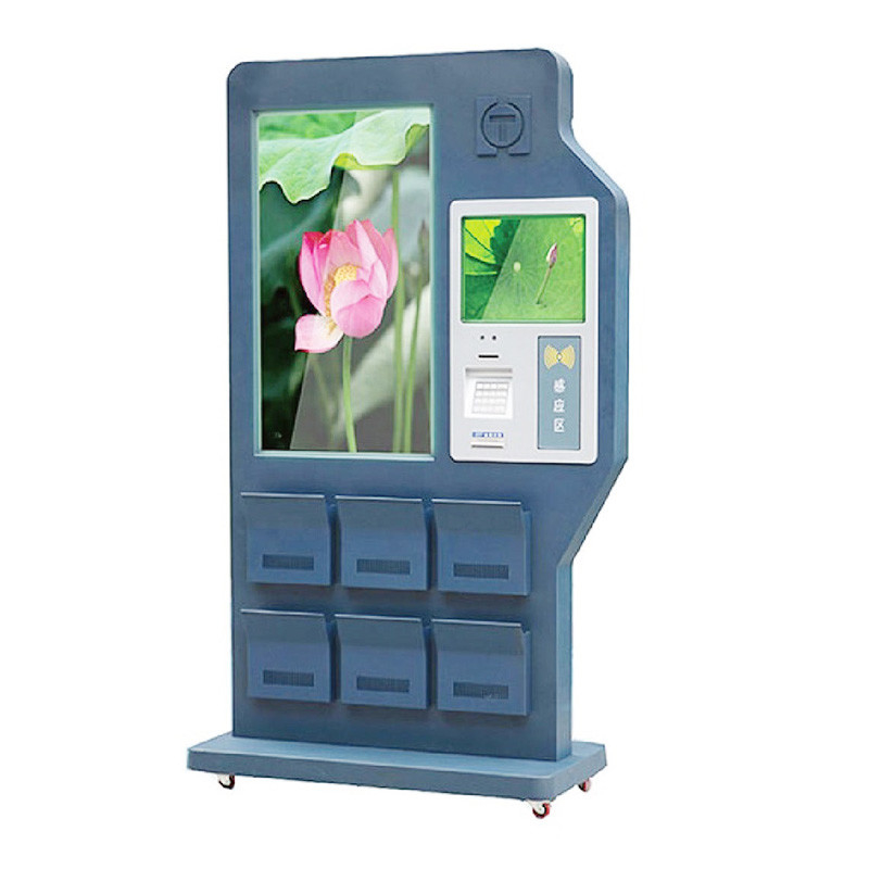 Esposizione a 42 pollici del chiosco del contrassegno di Digital del monitor del touch screen con il lettore di schede di RFID