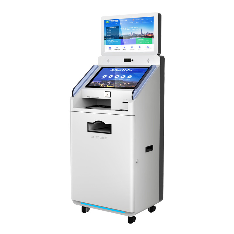 Stampatore terminale Pos Location del lettore di codice di Qr della portachiave del metallo della gestione della costruzione di pagamento ufficiale del chiosco self service