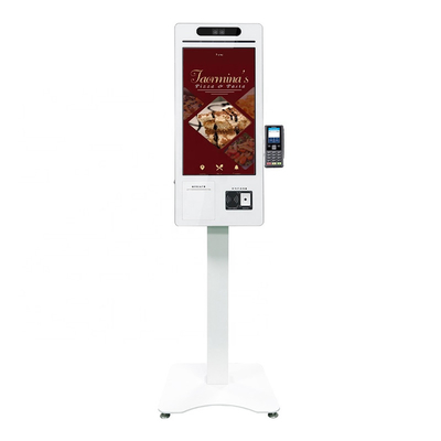 24" chiosco d'ordinazione del sistema di posizione di pagamento della macchina di self service del touch screen