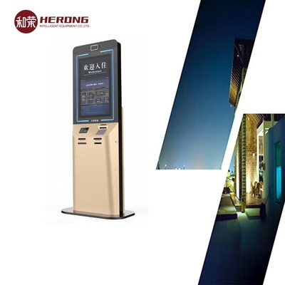 Hotel self-service check in kiosk schermo da 32 pollici con touch capacitive 50nits