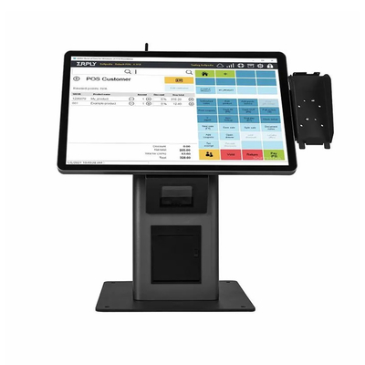 Chiosco di self-service di ordinazione Chiosco di self-payment con touch screen installato in ristorante