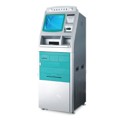Anti macchina automatizzata falsificata di transazione ISO9001 24 ore di macchina del deposito in contanti