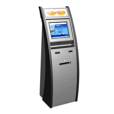 Chiosco a 21,5 pollici SIM Card Dispenser Kiosk del biglietto dell'aeroporto di pagamento di auto